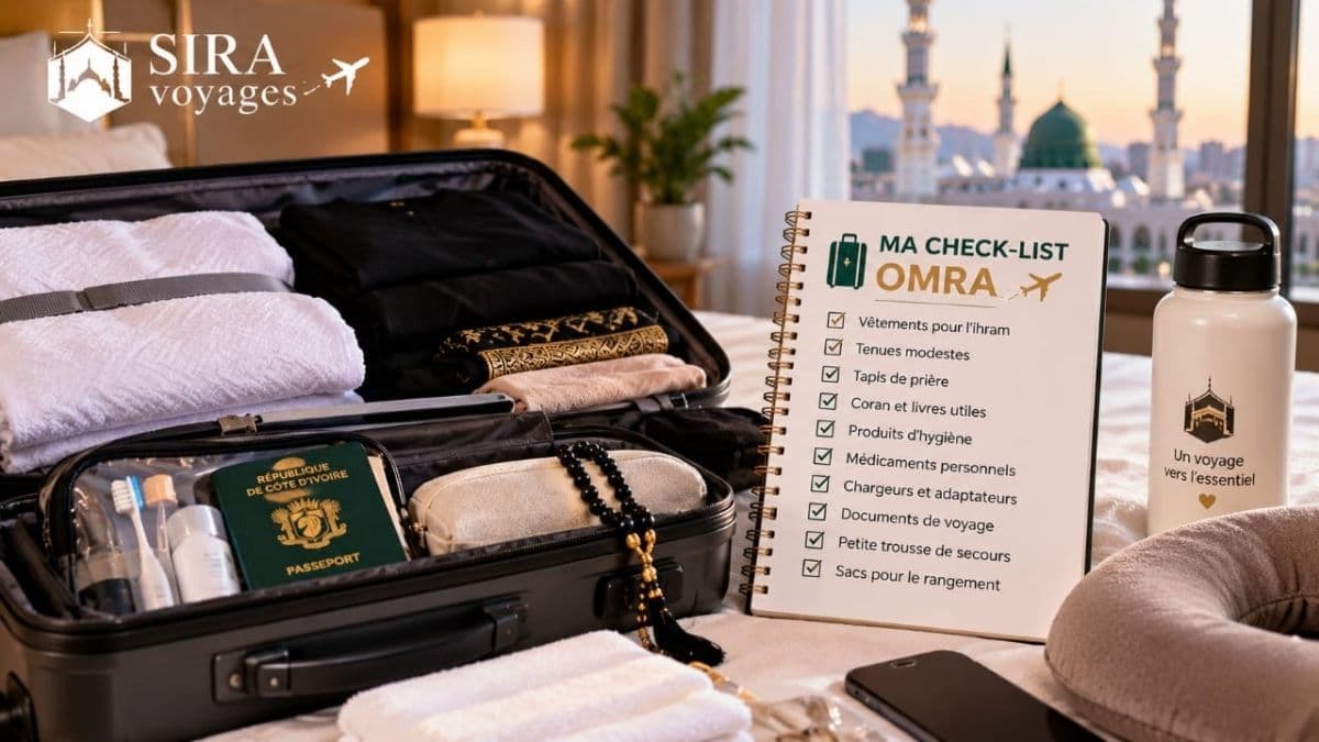 Check-list : que prendre dans sa valise ?
