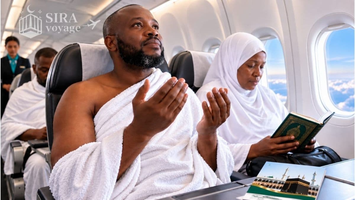 Comment savoir quand le vol franchit le miqat