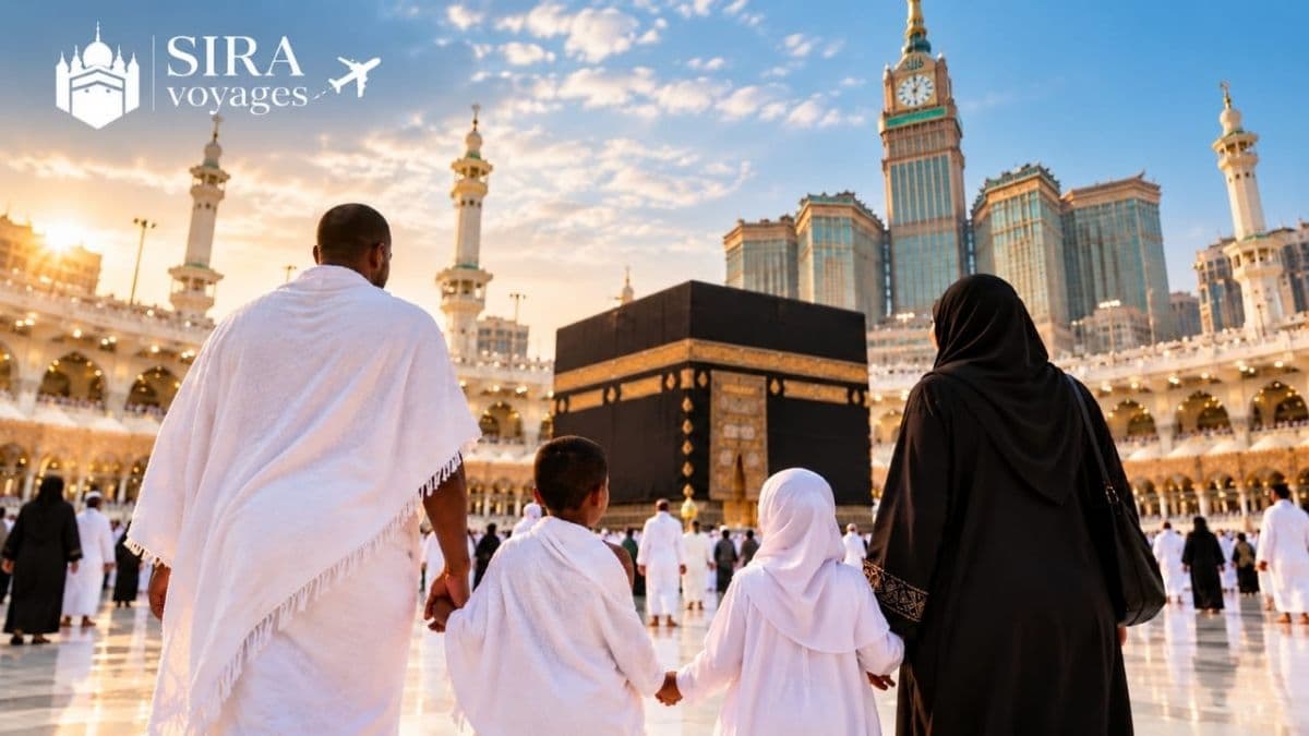 La Omra en famille, avec des enfants