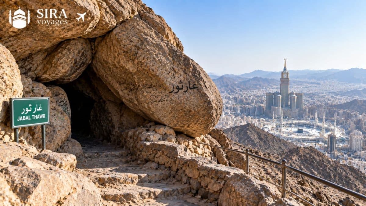 Jabal Thawr et la grotte de Thawr